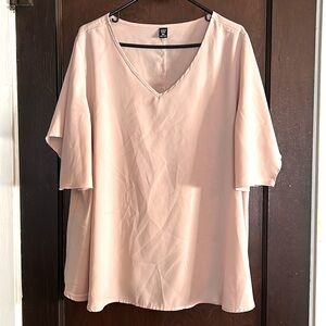 SHEIN Curve Pink Blouse